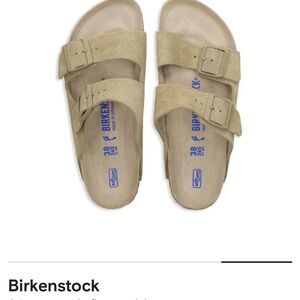 Birkenstock Arizona Suede Leather Faded Khaki size EU 40/Us 9 -9.5